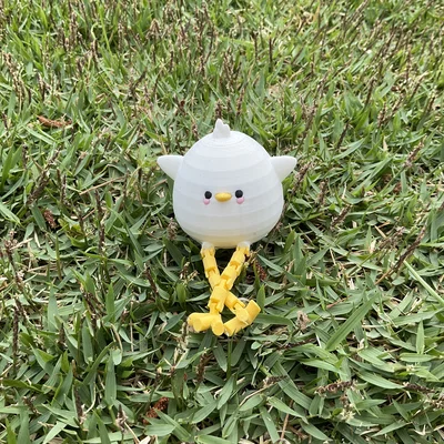 Mô hình chú gà con cử động linh hoạt 3D (Articulated Chicky Boy)