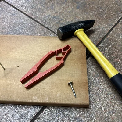 Dụng cụ giữ đinh khi đóng (Nail Holder for Hammering)