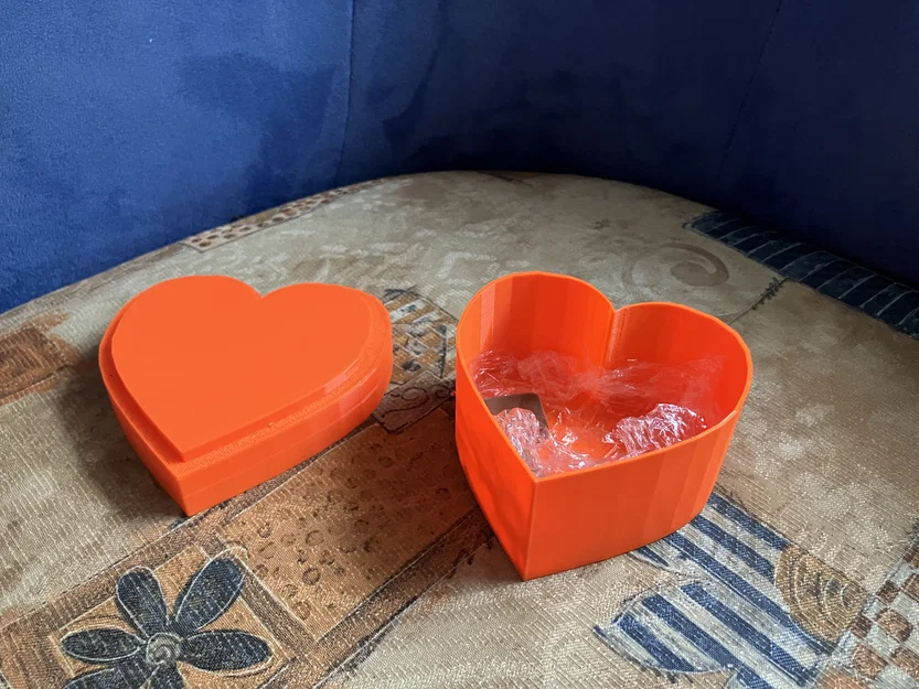 Hộp đựng quà hình trái tim in 3D ý nghĩa cho các dịp đặc biệt - Image 3