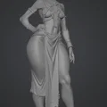 Mô hình 3D Nữ Chiến Binh Đính Hạt (Beaded Warrior Queen) độc đáo - Thumbnail 1