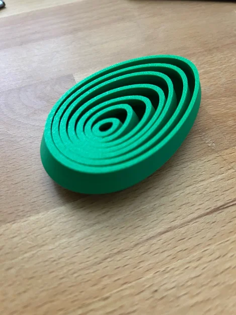 Đồ chơi Gravity Fidget tùy chỉnh – Hình quả trứng (Print-in-Place) - Image 1