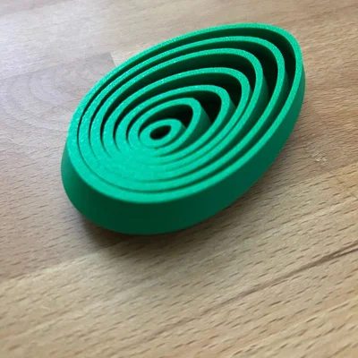 Đồ chơi Gravity Fidget tùy chỉnh – Hình quả trứng (Print-in-Place)