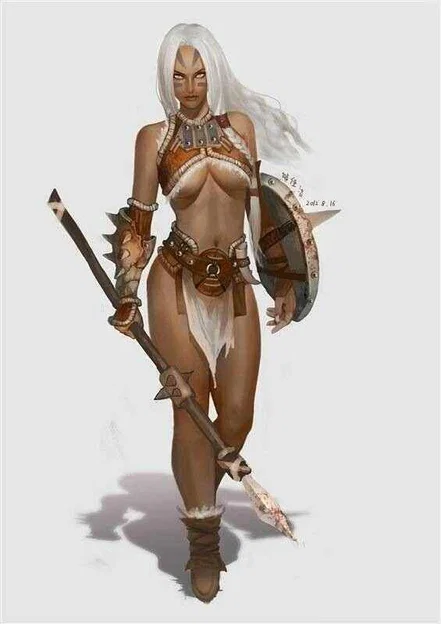 Mô hình 3D nữ chiến binh Sandsworn Warrior độc đáo - Image 2