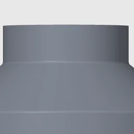 Khớp nối chuyển đổi ống dẫn 200mm sang 100mm (Adapter 3D)