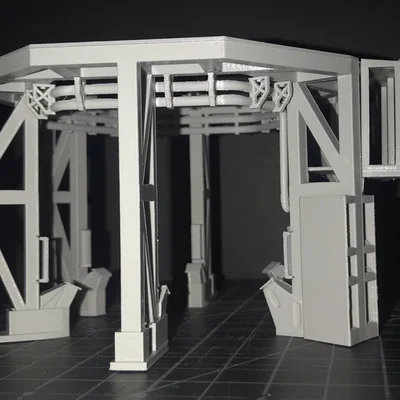 Giá đỡ tên lửa Starship Sub-orbital Stand AXM-Arco