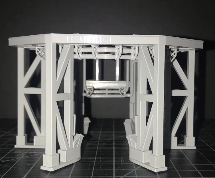 Giá đỡ tên lửa Starship Sub-orbital Stand AXM-Arco - Image 2