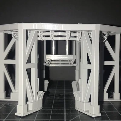 Giá đỡ tên lửa Starship Sub-orbital Stand AXM-Arco