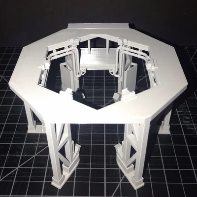 Giá đỡ tên lửa Starship Sub-orbital Stand AXM-Arco