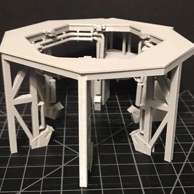 Giá đỡ tên lửa Starship Sub-orbital Stand AXM-Arco