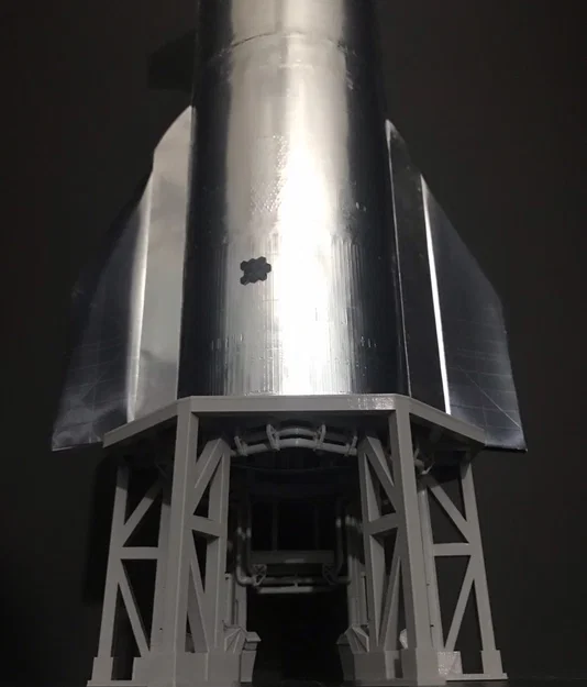 Giá đỡ tên lửa Starship Sub-orbital Stand AXM-Arco - Image 11