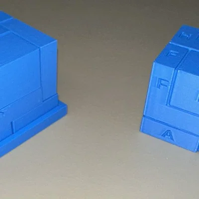 Khối Lập Phương 8 Mảnh (8 L Piece Cube Puzzle)