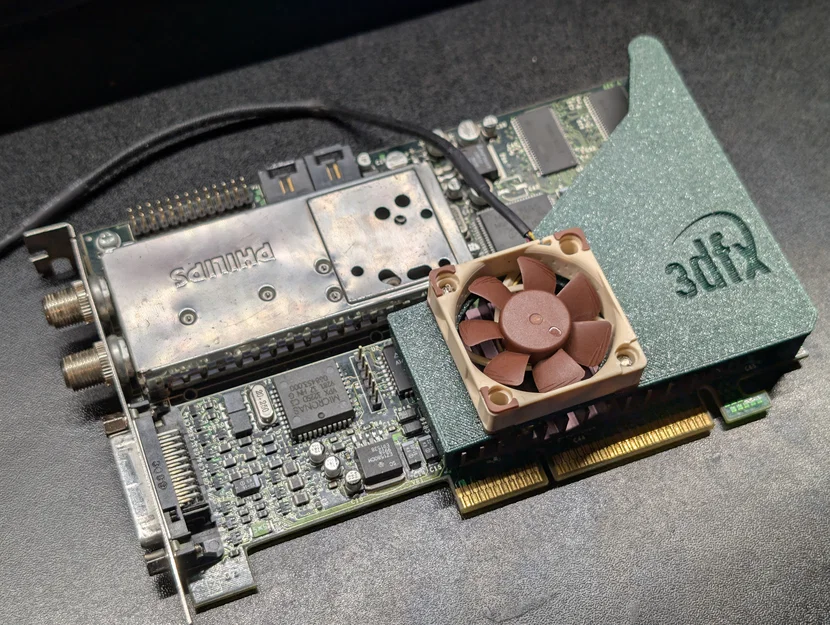Ngàm gắn quạt 40mm cho card 3DFX Voodoo 3 3500 TV - Image 1