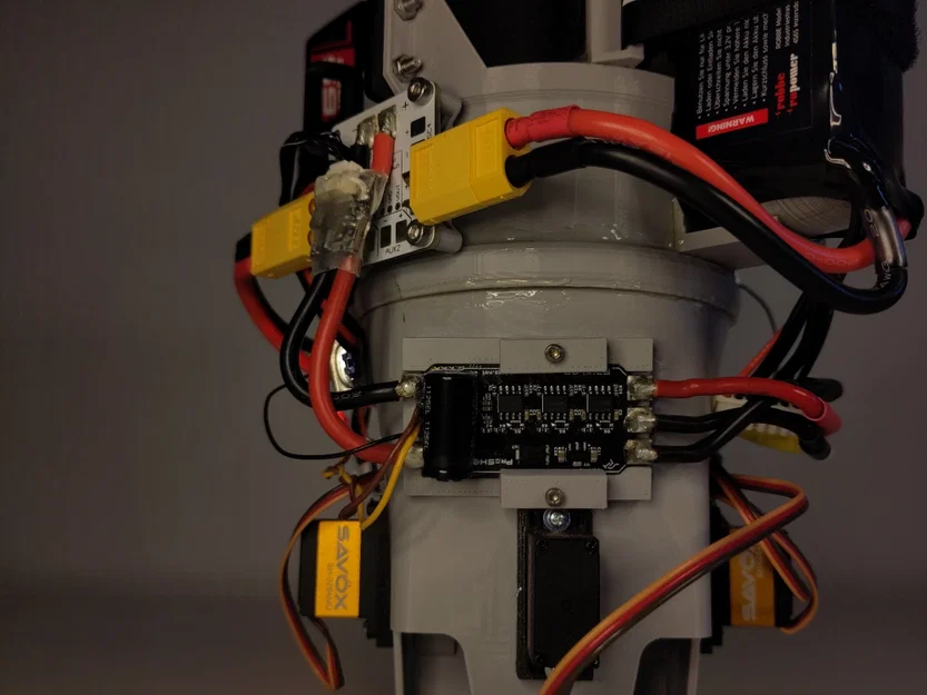 Drone quạt ống điều hướng lực đẩy (Ducted fan thrust vectoring drone) - Image 5