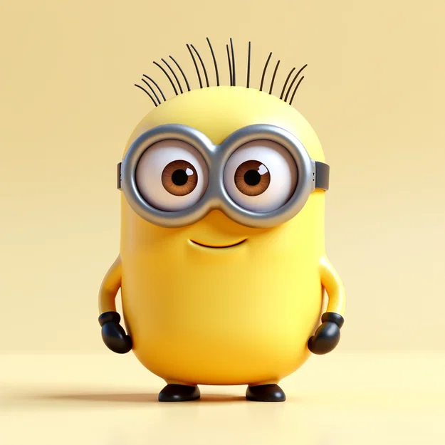 Mô hình Minion dễ thương - Mẫu in 3D trang trí độc đáo - Image 1