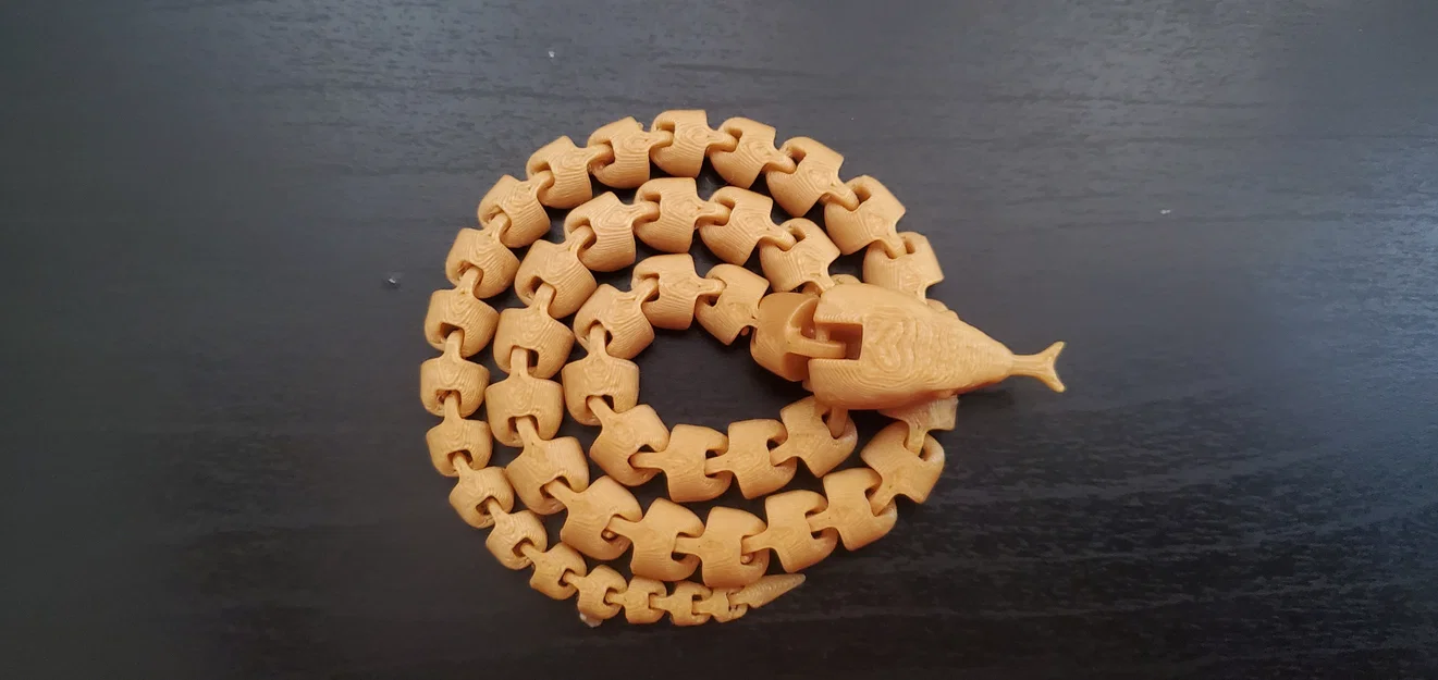 Mô hình Rắn cử động linh hoạt (Articulated Snake) - Image 7