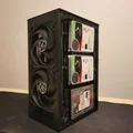 Bộ khung gắn 9 ổ cứng HDD cho case SSUPD Meshlicious (NAS/UNRAID) - Thumbnail 2