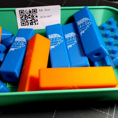 Khay/Tô đơn giản, 2 kích thước, có thể xếp chồng; kèm file FreeCAD, không cần support