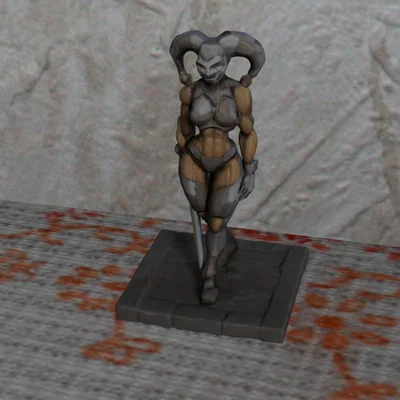 Mô hình Jester Golem cho Dungeons & Dragons - In 3D không cần Support