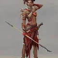 Mô hình 3D nữ chiến binh Huntress dũng mãnh để in ấn - Thumbnail 2