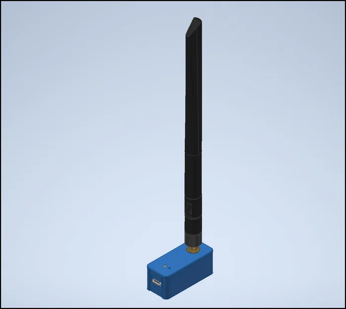 Case 3D đựng Seeed XIAO ESP32S3 & Wio-SX1262 ăng-ten thẳng đứng - Image 1