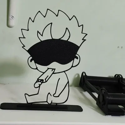 Mô hình in 3D Satoru Gojo Jujutsu Kaisen phong cách Chibi siêu dễ thương