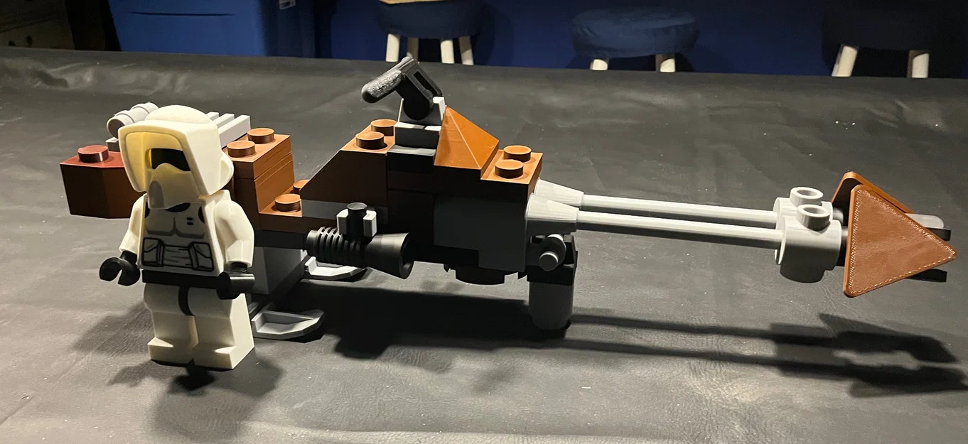 Mô hình Speeder Bike và Scout Trooper cỡ lớn (Tỷ lệ 5:1) - Image 2