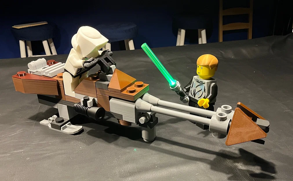 Mô hình Speeder Bike và Scout Trooper cỡ lớn (Tỷ lệ 5:1) - Image 3