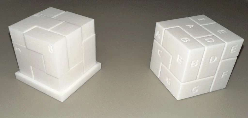 Bộ xếp hình khối lập phương 9 mảnh - Image 1