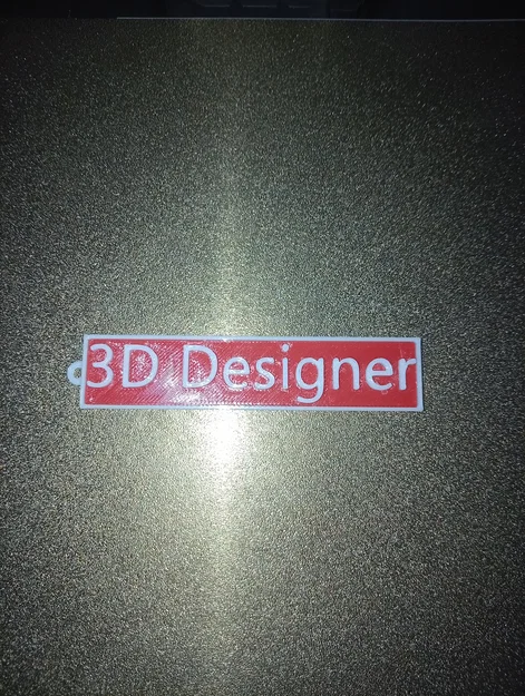 Móc khóa 3D Designer ấn tượng dành cho dân chơi in 3D - Image 2