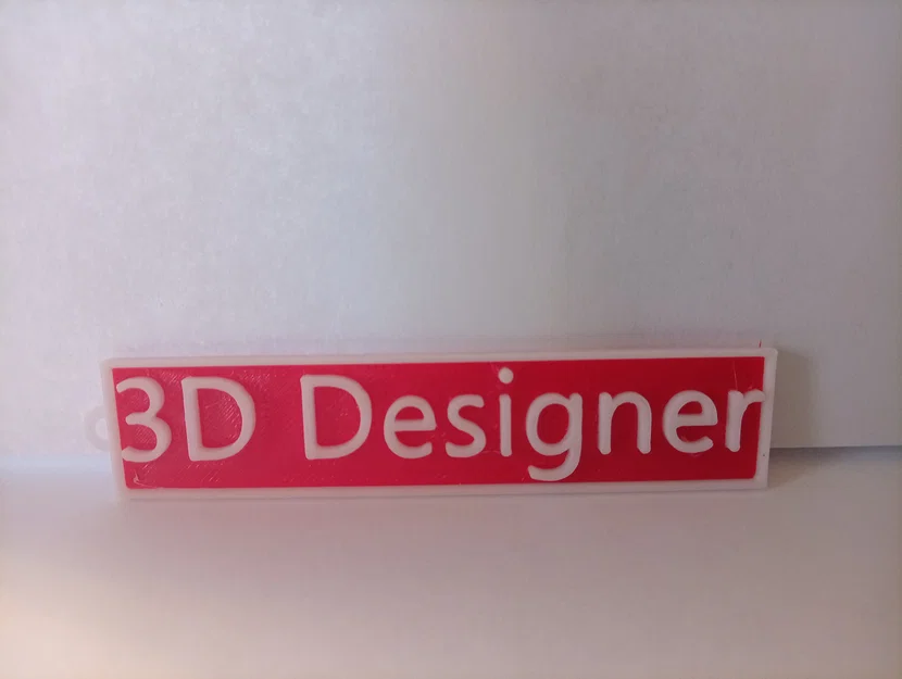 Móc khóa 3D Designer ấn tượng dành cho dân chơi in 3D - Image 4