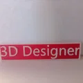 Móc khóa 3D Designer ấn tượng dành cho dân chơi in 3D - Thumbnail 4