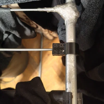 Bộ kẹp sửa chữa thanh phơi đồ 3D - Giải pháp gia đình tiết kiệm