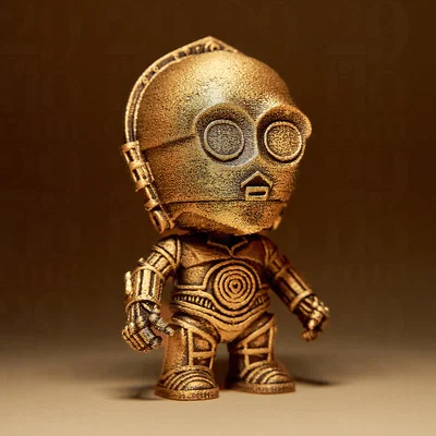 Mô hình C3PO thu nhỏ