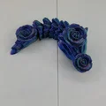 Móc khóa Rồng Xương Hoa Hồng (Rose Bone Dragon Keychain) - Thumbnail 1