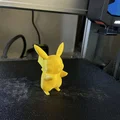 Mô hình Pokemon Pikachu chân thực - Thumbnail 1