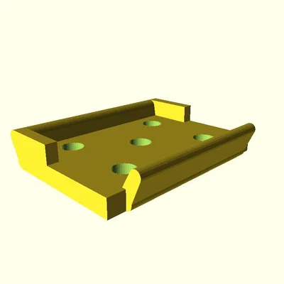 Manfrotto 200PL, 410PL và 375PL (OpenSCAD)