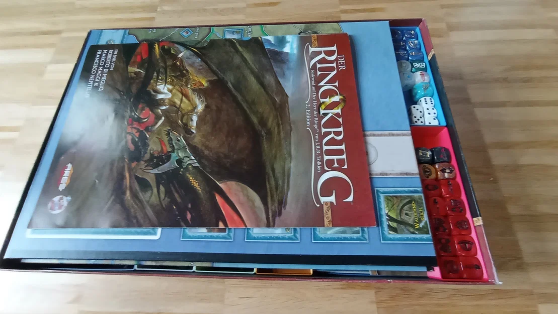 Bộ khay đựng War of the Ring 2nd edition và tất cả bản mở rộng + đế mô hình - Image 4