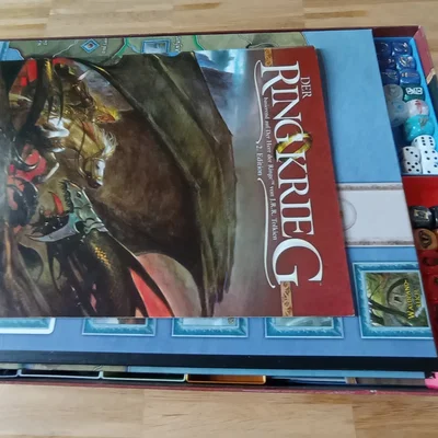 Bộ khay đựng War of the Ring 2nd edition và tất cả bản mở rộng + đế mô hình