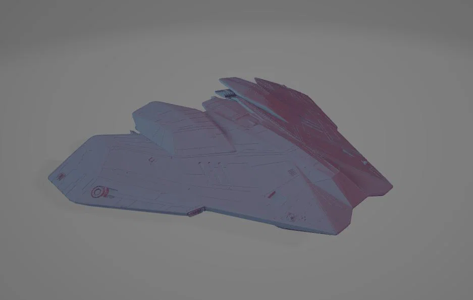 Mô hình tàu vũ trụ Cobra Mk V từ Elite Dangerous (File in 3D) - Image 1