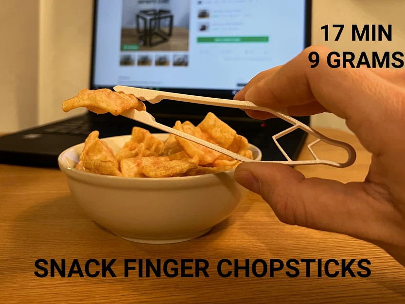 Đũa Gắp Snack Đeo Ngón Tay - Image 1