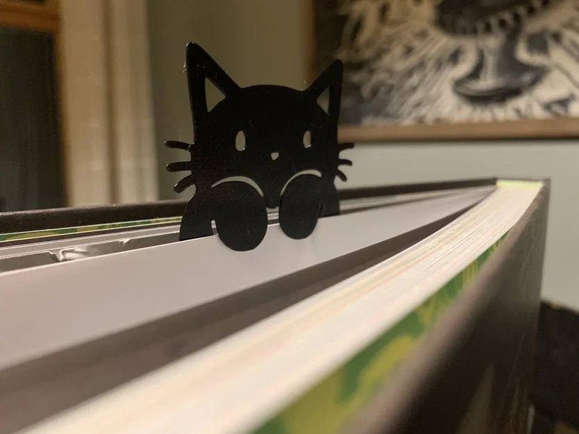 Đánh dấu trang hình mèo (Cat Bookmark) - Image 1