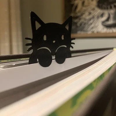 Đánh dấu trang hình mèo (Cat Bookmark)