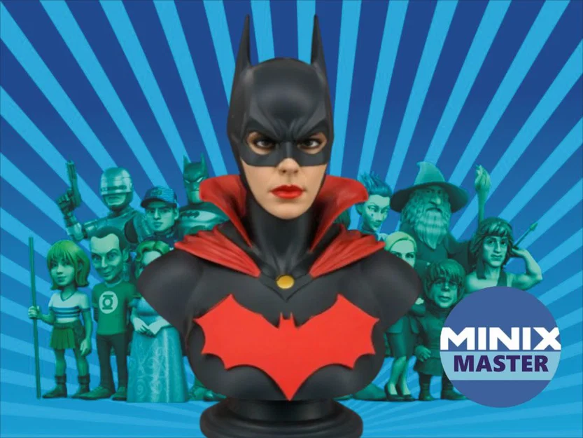 Mô hình tượng bán thân Batwoman (Batwoman Bust) cho dân chơi in 3D - Image 1