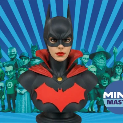 Mô hình tượng bán thân Batwoman (Batwoman Bust) cho dân chơi in 3D