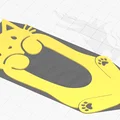 Đánh dấu trang hình mèo (Cat Bookmark) - Thumbnail 2