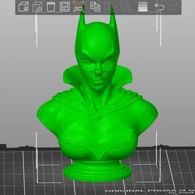 Mô hình tượng bán thân Batwoman (Batwoman Bust) cho dân chơi in 3D