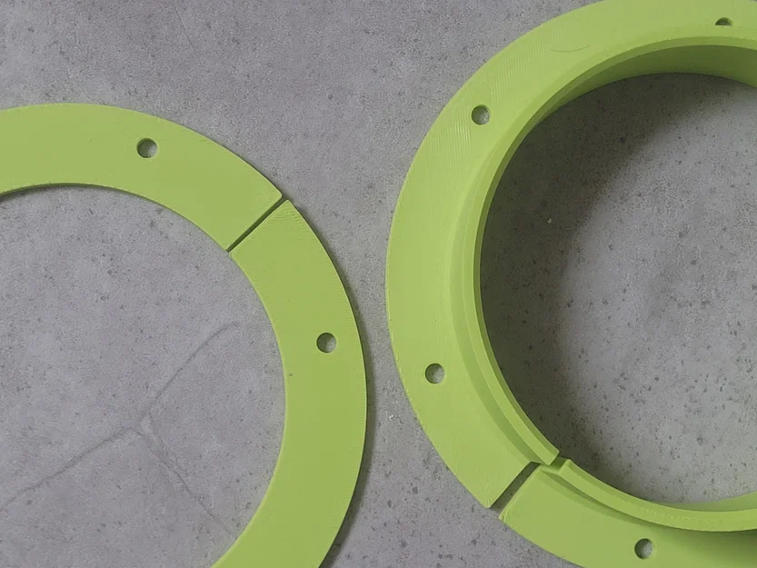 Ngàm gắn quạt thông gió 125mm - Dùng cho buồng phun sơn DIY - Image 2