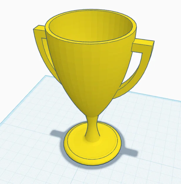 Mô hình chiếc cúp (Trophy) 3D sang trọng - Tự in tại nhà - Image 1