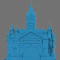 Tòa thị chính (Human Townhall) - Phụ kiện mô hình thị trấn - Thumbnail 1