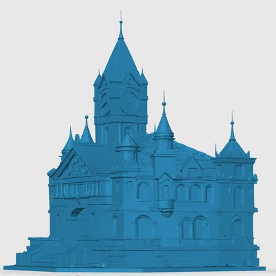 Tòa thị chính (Human Townhall) - Phụ kiện mô hình thị trấn